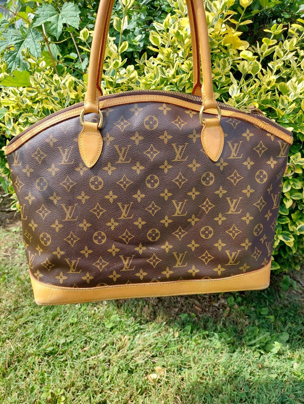 Authentic Y2k LOUIS VUITTON Bag AR1006 Monogram Lock It Horizontal W/ Aulth Card - Picture 7 of 16